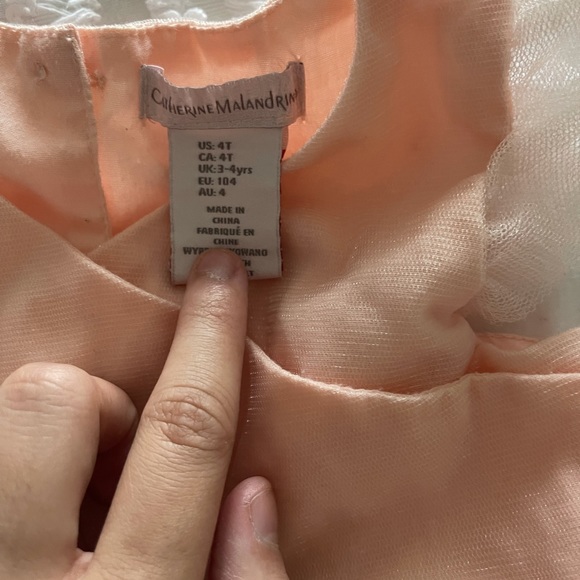 Toddler Girls fancy tulle dress - Picture 2 of 5